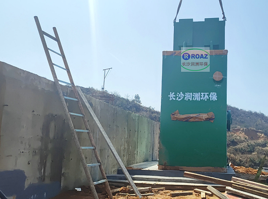 200噸一體化凈水設(shè)備投入使用；